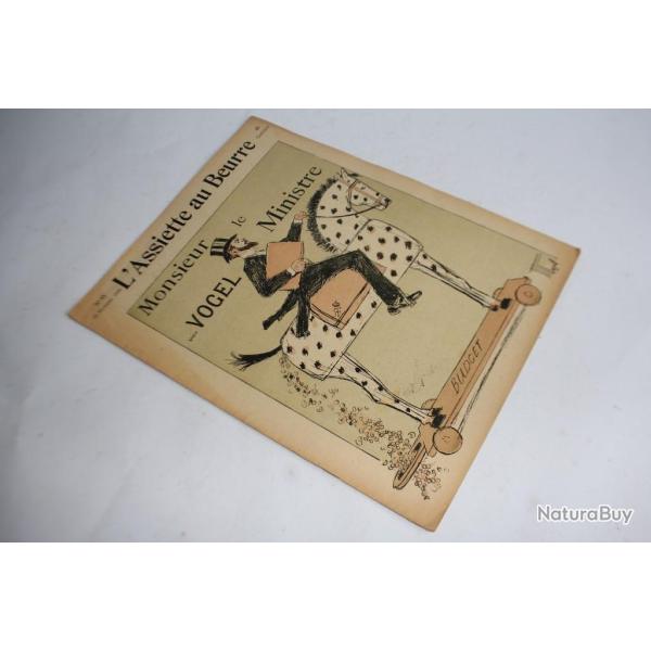Revue satyrique L'assiette au beurre N85 Vogel 1902