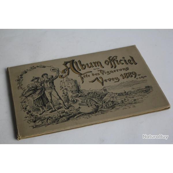Album officiel de la fte des vignerons Vevey 1889 Suisse