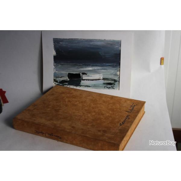 Georges Laporte un demi sicle de peinture 1986 + Gouache originale