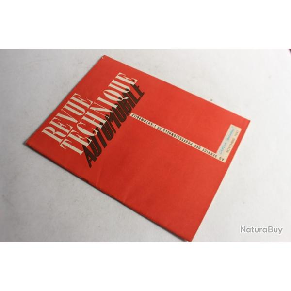 Revue Technique Automobile 1947 N19 Lancia Ardennes