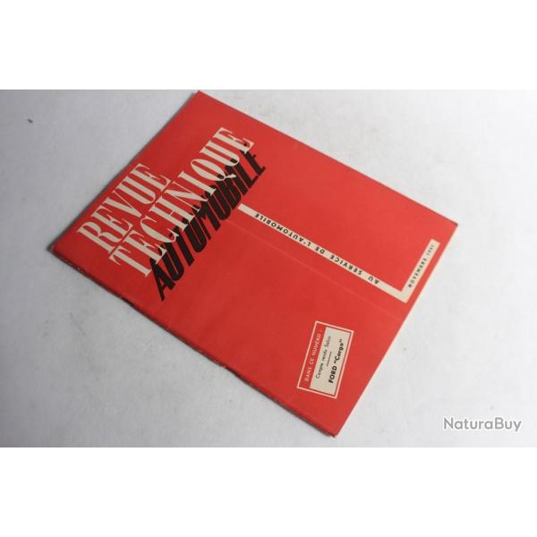 Revue Technique Automobile 1951 N67 Compte rendu Salon Ford Cargo