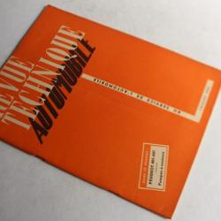 Revue Technique Automobile 1951 N°63 Peugeot 401-601