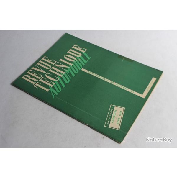 Revue Technique Automobile 1950 N52 Chevrolet / Dyna