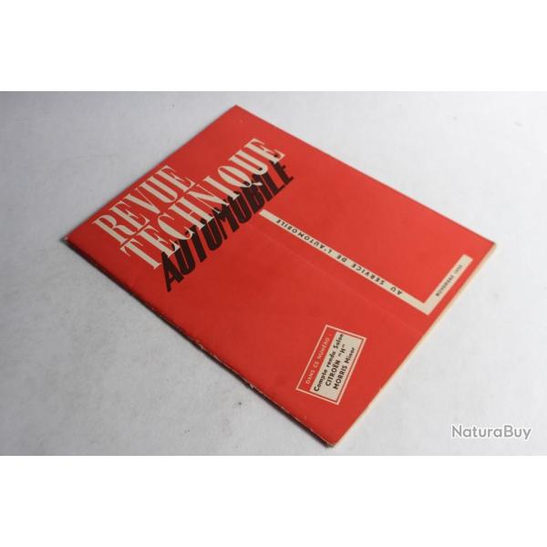 Revue Technique Automobile 1950 N55 Compte rendu Salon Citron H