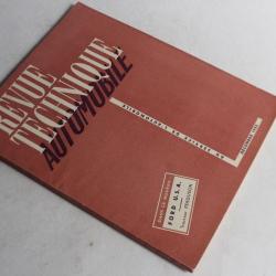 Revue Technique Automobile 1953 N°92 Ford U.S.A.