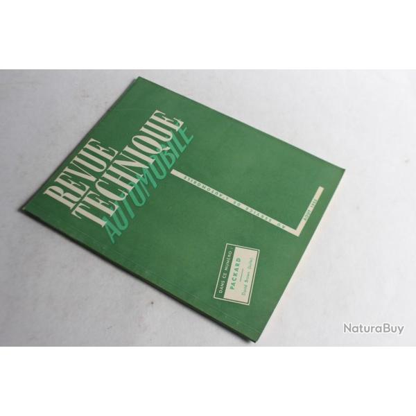 Revue Technique Automobile 1953 N88 Packard