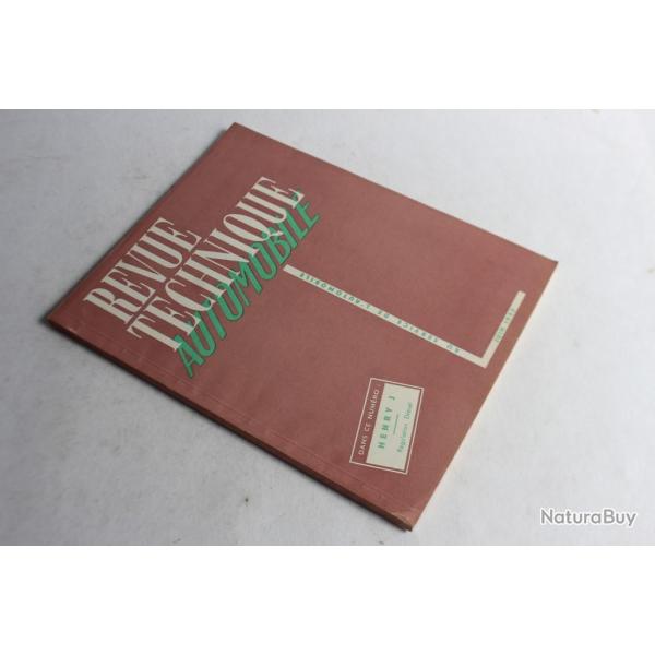 Revue Technique Automobile 1953 N86 Henry J