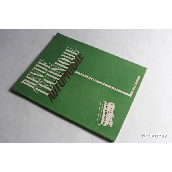 Revue Technique Automobile 1953 N82 Oldsmobile 88-98