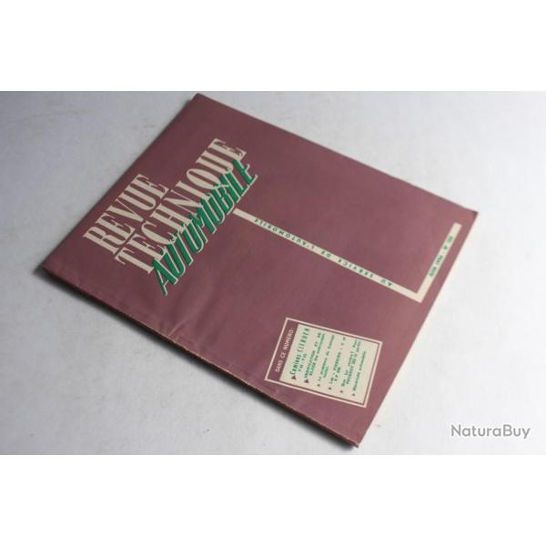 Revue Technique Automobile 1956 N122 Camions Citron