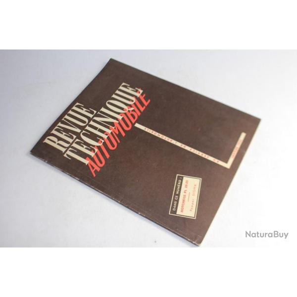 Revue Technique Automobile 1954 N93 Hotchkiss PL 20-25