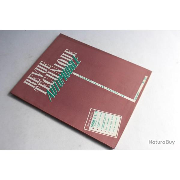 Revue Technique Automobile 1957 N134 Citron D.S. 19