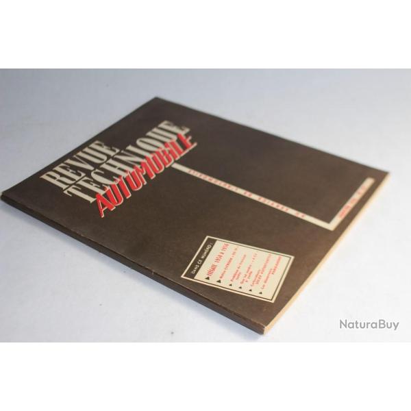 Revue Technique Automobile 1956 N117 Frgate 1954/56