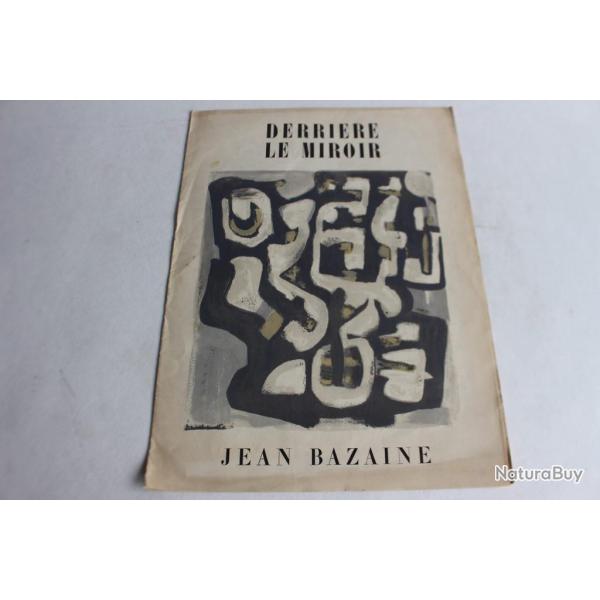 Jean BAZAINE  Derrire le miroir  1949