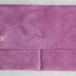 AVIVA Écrin pour bijoux daim rose