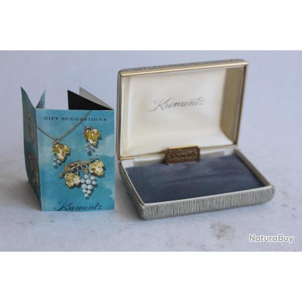 Ancien �crin pour bijoux KREMENTZ