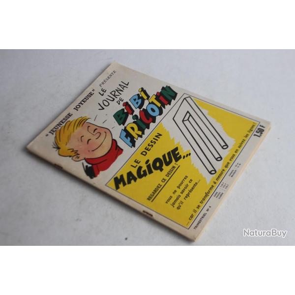 Le journal de Bibi Fricotin trimestriel n4 avril - mai - juin 1965