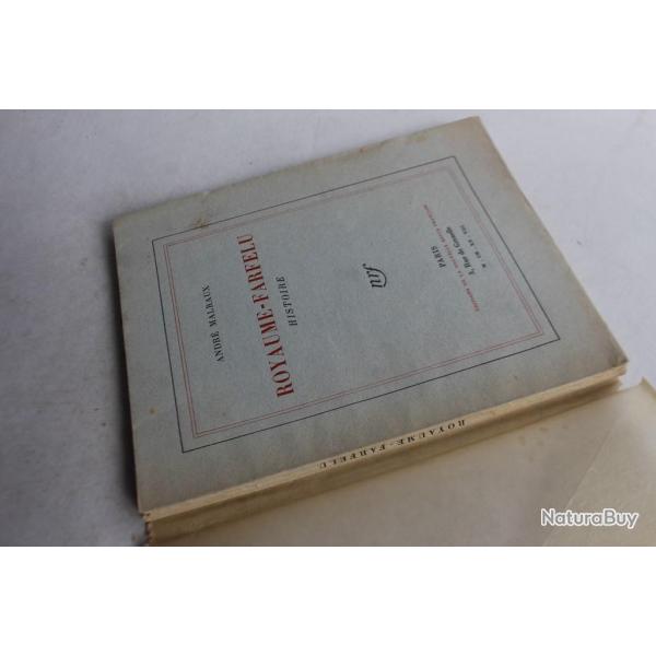 Royaume-Farfelu Andr MALRAUX 1928