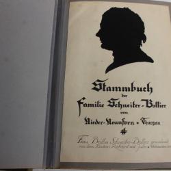 Album photos Famille Schneiter-Bollier documents Généalogie