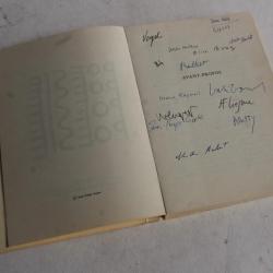 Jeune Poésie Genève 1967 Ch. MOUCHET 13 signatures auteurs illustrateurs