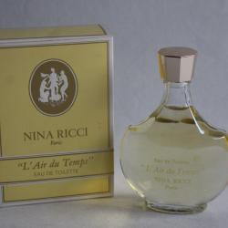 Flacon d'eau de toilette L'air du temps NINA RICCI 100 ml Lalique