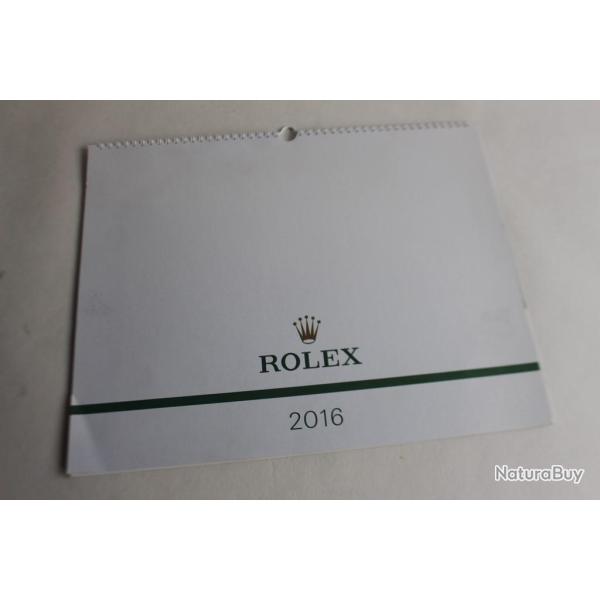 ROLEX Calendrier 2016