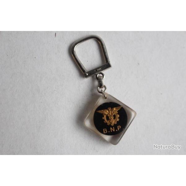 Ancien Porte-clef publicitaire Bourbon banque B.N.P.