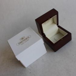 Écrin pour Bague ZBINDEN bois laqué Bijoux