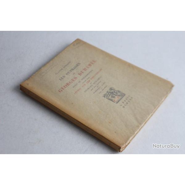 Les ouvrages de Georges Duhamel 1925 portrait Berthold Mahn