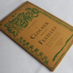 Charles d'Eternod envoi dédicace Le clocher dans les feuilles 1922