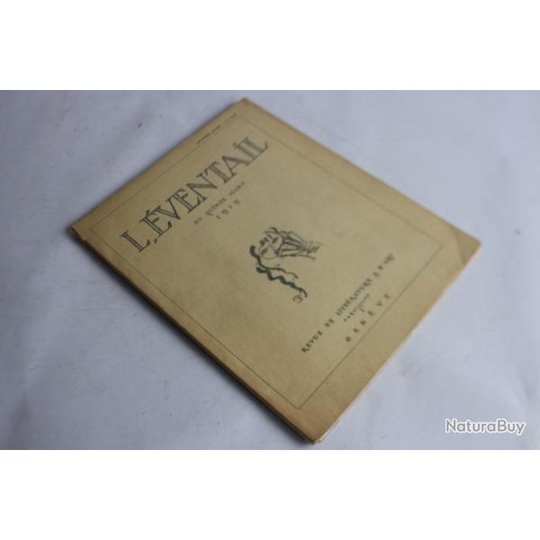 Revue de littrature et d'art L'ventail n3 Mars 1919