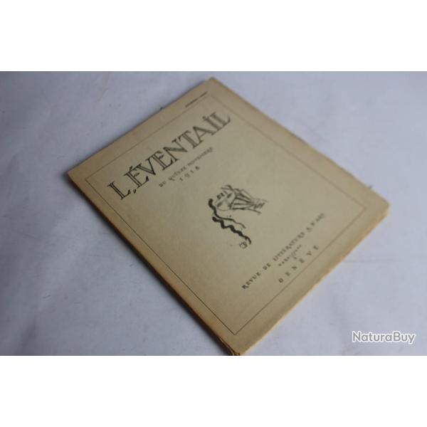 Revue de littrature et d'art L'ventail n11 Novembre 1918