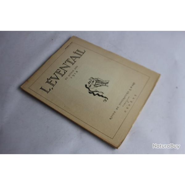 Revue de littrature et d'art L'ventail n8 Juin 1918