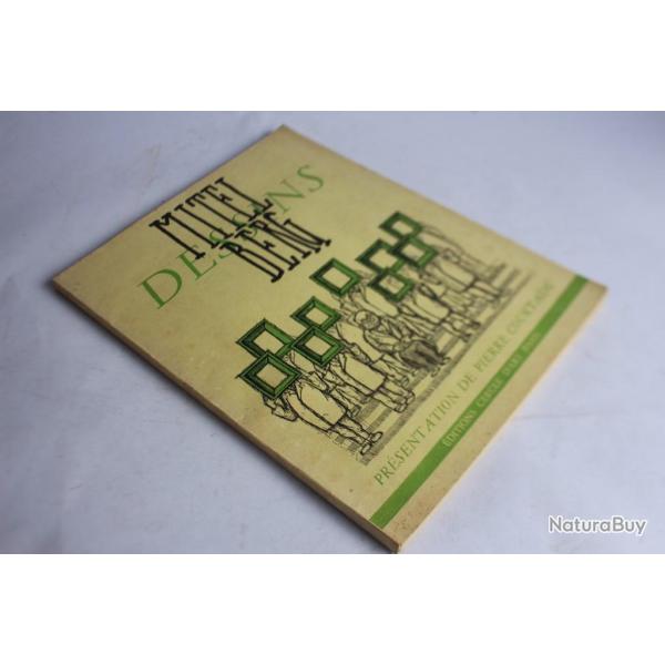 MITELBERG envoi ddicace Dessins Pierre Courtade 1953