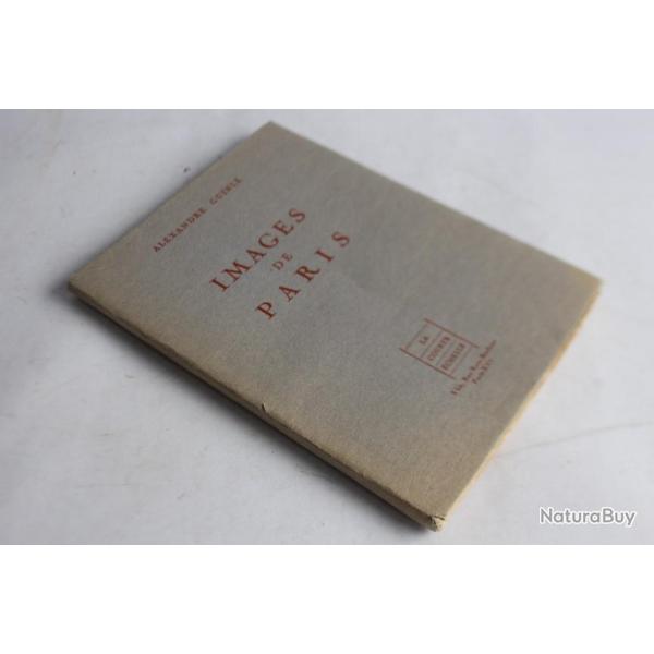 Alexandre Guinle envoi ddicace Images de Paris hors-commerce 1949