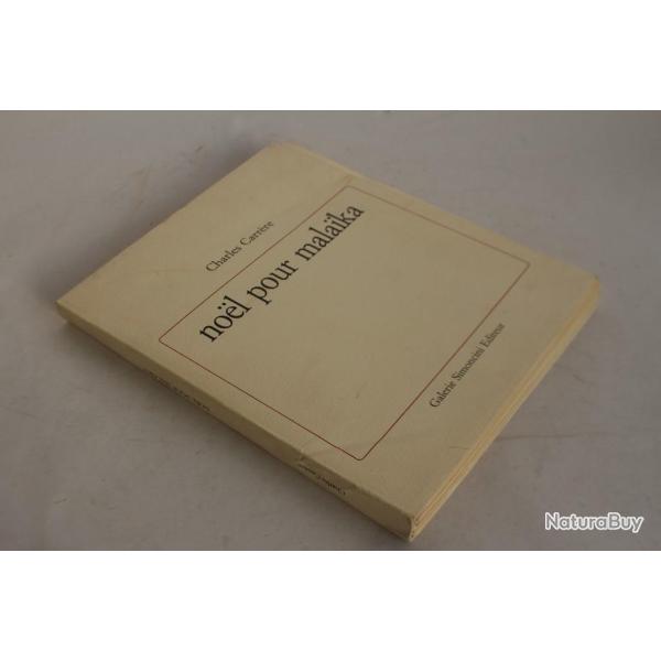 Charles Carrre Marc Frising ddicace Nol pour Malaka gravures