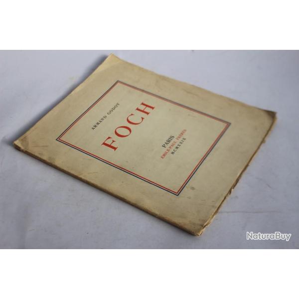 Armand GODOY envoi ddicace Foch 1929 Pomes