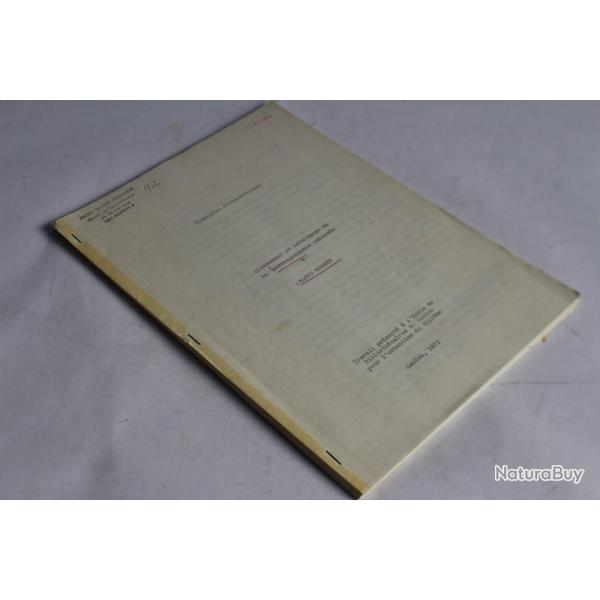 Classement et catalogage correspondance ALOYS MOOSER 1972 Musique