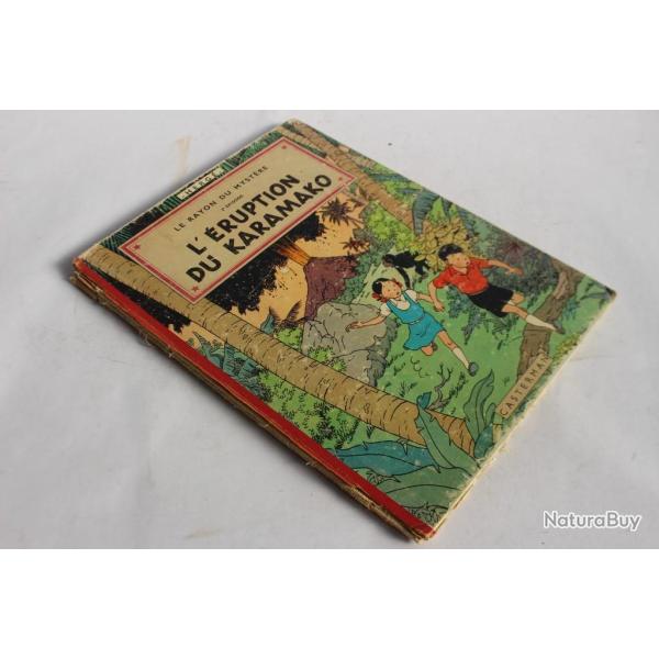 BD Le rayon du mystre L'ruption du Karamako Herg 1956 B20