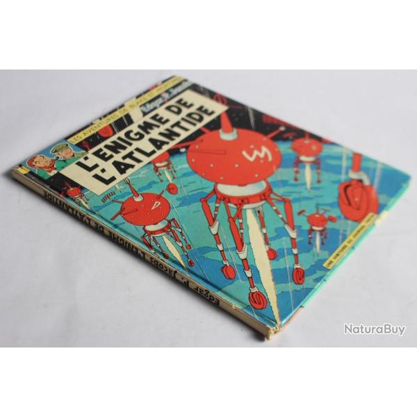 BD Les aventures de Blake et Mortimer L'nigme de l'Atlantide 1965