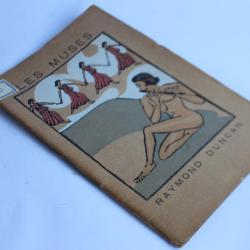 Raymond DUNCAN envoi dédicace  Les Muses Mnimosyni 1919