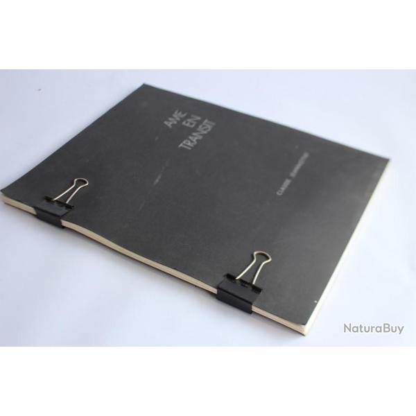 Claude JEANNOTTAT ddicace mes en transit Nicole Houriet 1966