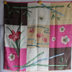 PATEK PHILIPPE Foulard en soie Feuillage & Bambou horlogerie