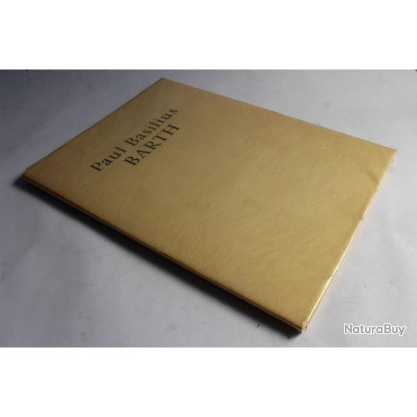Paul Basilius BARTH envoi ddicace Wolfgang Bessenich 1953