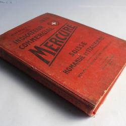 Annuel 1918 Indicateur commercial Mercure Suisse romande italienne