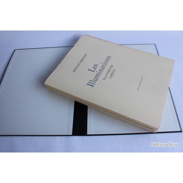 CARZOU Les Illuminations Arthur Rimbaud 50 ex.1969