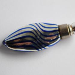 Flacon a parfum verre soufflé mercurisé