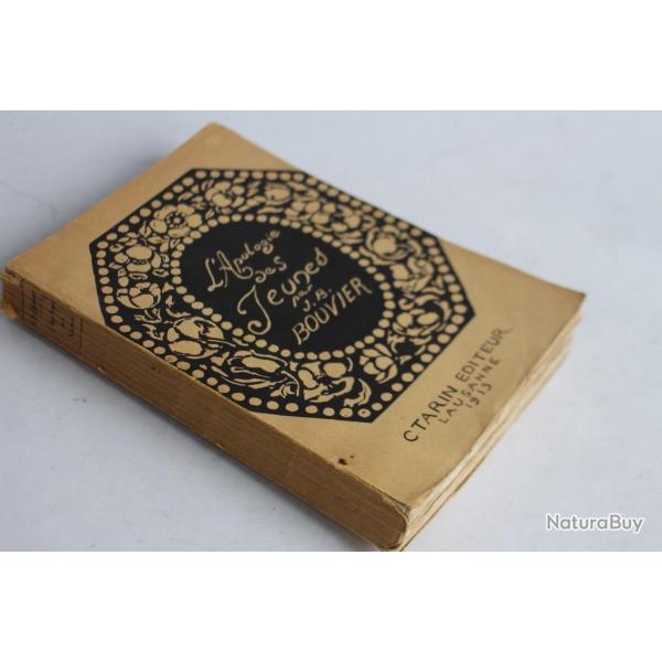 J. B. BOUVIER ddicace L'apologie des jeunes 1915