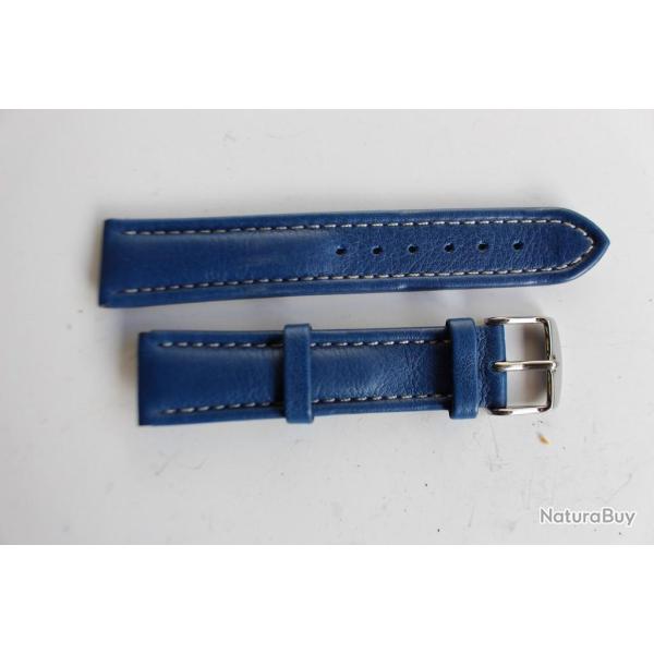 Bracelet neuf TNG Tack & Gybe cuir bleu