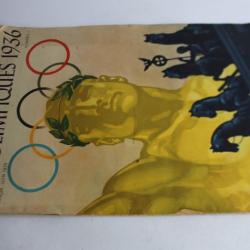 Revue JEUX OLYMPIQUES 1936 N° 1 BERLIN