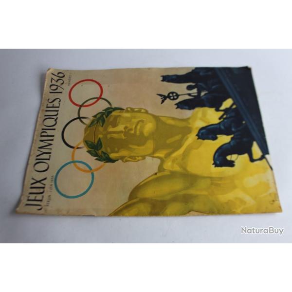 Revue JEUX OLYMPIQUES 1936 N� 1 BERLIN